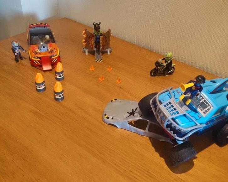 Playmobil Stuntshow - 4 sets, Kinderen en Baby's, Speelgoed | Playmobil, Zo goed als nieuw, Ophalen of Verzenden