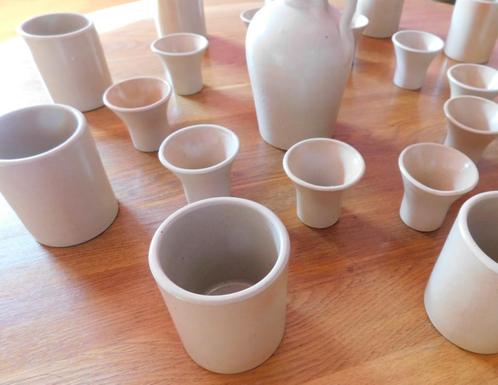 DUBOIS COUVIN steengoed servies - aardewerk - zomer - barbec, Huis en Inrichting, Keuken | Servies, Zo goed als nieuw, Compleet servies