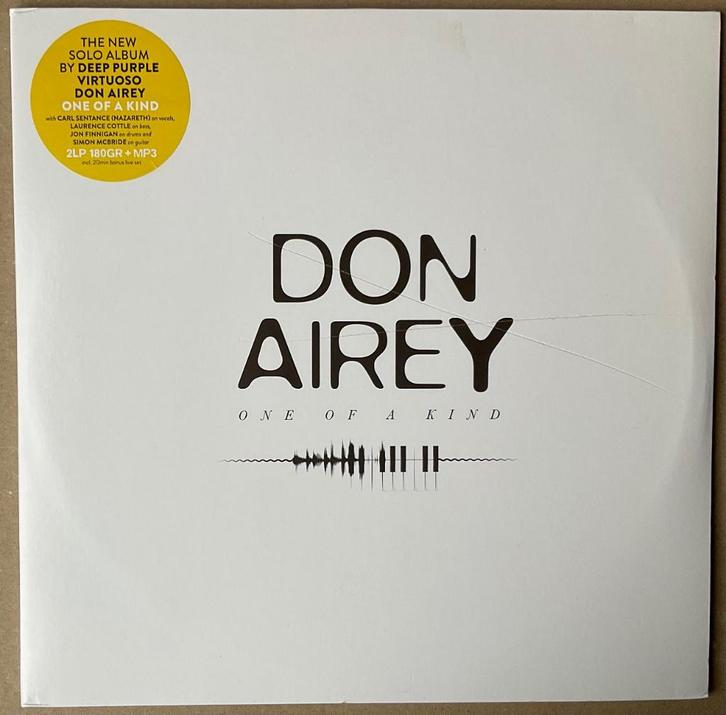 Don Airey Virtuoso (Deep Purple) "One Of A Kind", Cd's en Dvd's, Vinyl | Hardrock en Metal, Zo goed als nieuw, Verzenden