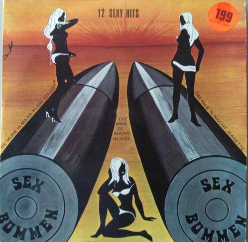 Harry Silver “Sex-Bommen” - LP – 12 sexy hits, CD & DVD, Vinyles | Néerlandophone, Utilisé, Chanson réaliste ou Smartlap, 12 pouces