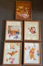 5 houten kaders winnie the pooh & friends (5voor 20 euro)🖼️, Kinderen en Baby's, Ophalen, Nieuw, Wanddecoratie