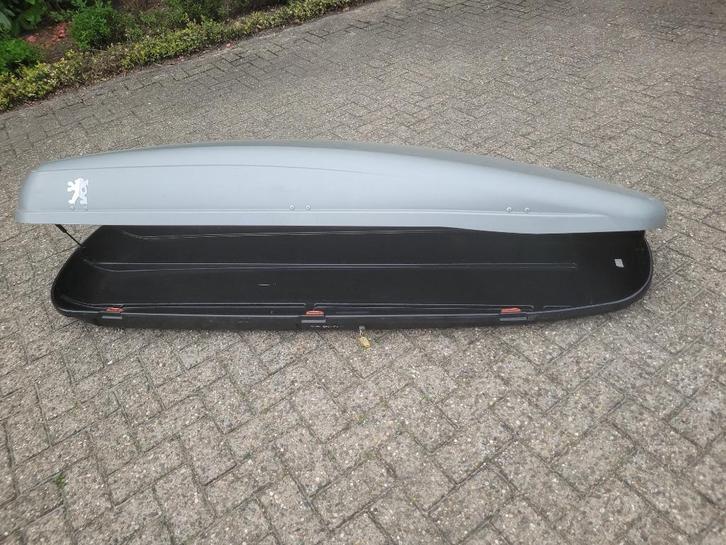 dakkoffer / skikoffer +- 325 liter, Auto diversen, Dakkoffers, Gebruikt, Ophalen