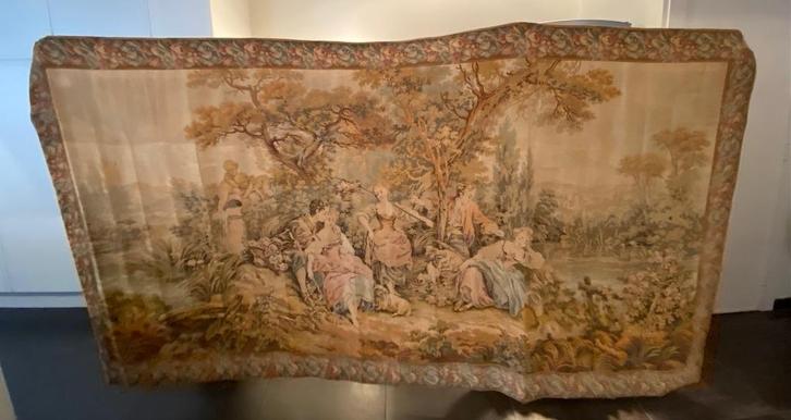 Pastorale Idylle – Leven en Liefde in de Natuur, Antiek en Kunst, Antiek | Tapijten, Tafelkleden en Textiel, Ophalen