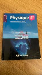 Physique 4 ieme, Livres, Livres scolaires, Physique, Philippe capelle, Philippe Godts, Emmanuel Thiran, Enlèvement ou Envoi, Comme neuf