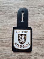 Borsthanger Politie Stad Gent, Ophalen of Verzenden, Rijkswacht, Embleem of Badge