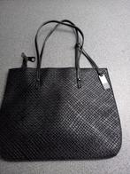 Zwarte handtas, Handtassen en Accessoires, Tassen | Damestassen, Ophalen of Verzenden, Zo goed als nieuw, Zwart, Handtas