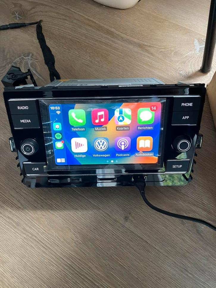 Autoradio VW MIB Carplay 5GD035280C Golf 7 Passat B8 Polo 2G, Autos : Divers, Autoradios, Neuf, Enlèvement ou Envoi