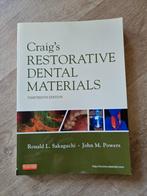Craig´s Restorative dental materials, 13th editie, Ophalen of Verzenden, Nieuw, Hoger Onderwijs, Ronald L. Sakaguchi