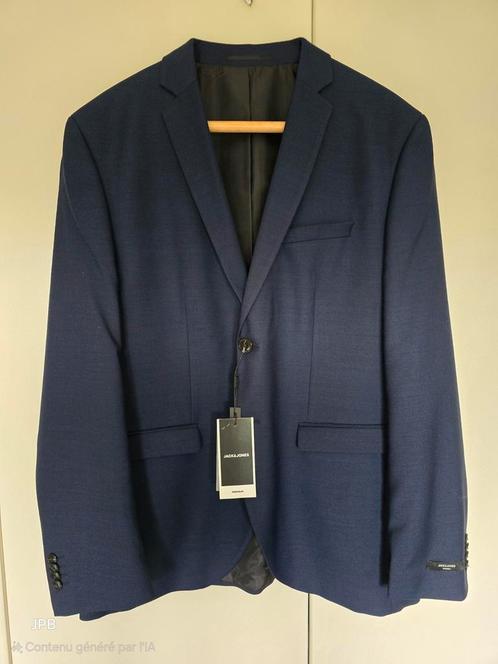 Costume veste T 56 & pantalon T 54, Kleding | Heren, Kostuums en vesten, Nieuw, Overige maten, Blauw, Ophalen