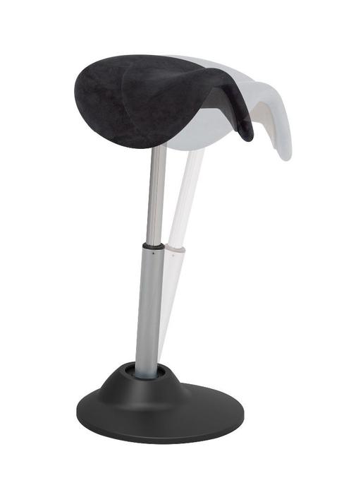 Euroseats LUGO ergonomische zit-sta kruk, Huis en Inrichting, Stoelen, Metaal, Ophalen