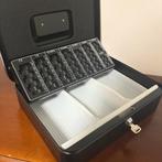 Caisse en métal avec serrure et boîte à monnaie, Enlèvement ou Envoi, Comme neuf