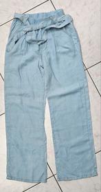 Mooie blauwe pantalon/broek 11-12j met esprit, zara, lauren, Broek, Meisje, Shein, Ophalen of Verzenden