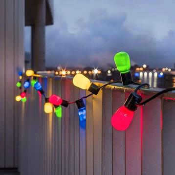 Gekleurde lampjes buiten (40 stuks)  beschikbaar voor biedingen