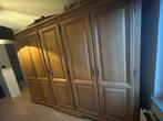 Armoire en bois massif, Huis en Inrichting, Slaapkamer | Complete slaapkamers, Ophalen, Zo goed als nieuw