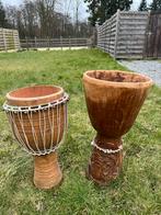 Twee djembes te koop., Ophalen of Verzenden, Zo goed als nieuw