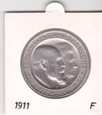 Empire allemand 3 mark 1911F, Enlèvement ou Envoi, Monnaie en vrac, Argent