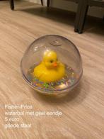 Fisher-Price waterbal met geel eendje in goede staat, Ophalen, Gebruikt, Duw- of Trekspeelgoed