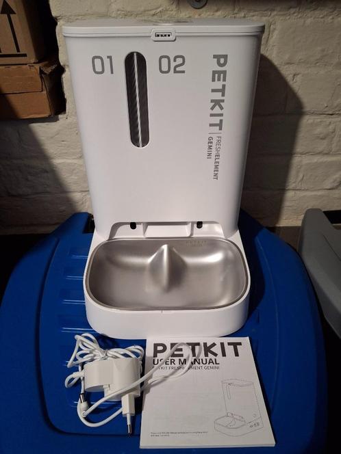 PETKIT mangeoire pour chat 2 bols, Dieren en Toebehoren, Katten-accessoires, Zo goed als nieuw, Ophalen of Verzenden