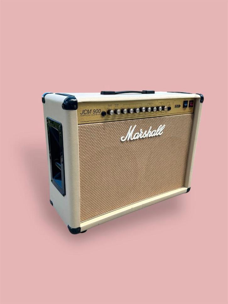 Marshall JCM900 Cream, Muziek en Instrumenten, Versterkers | Bas en Gitaar, Gebruikt, Gitaar, 100 watt of meer, Ophalen