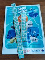 Save the ocean - zegeltjes Carrefour - prijs per zegel., Overige supermarkten, Ophalen of Verzenden