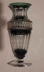 Vase Cristal Val Saint Lambert, Antiquités & Art, Antiquités | Verre & Cristal, Enlèvement