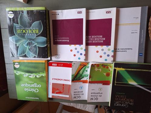 Lot de livres sciences - (prepa) medecine, Livres, Science, Utilisé, Autres sciences, Enlèvement