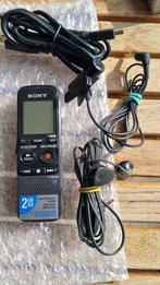 dictafoon Sony icd px 312 - 2 gb - 2 gb +micro sd, Audio, Tv en Foto, Bandrecorder, Ophalen of Verzenden, Bandrecorder