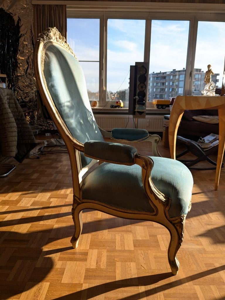 Stoel in Louis (Lodewijk) XV-stijl, Antiek en Kunst, Ophalen of Verzenden