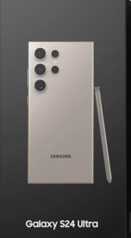 900€ Samsung S24 ultra 512 TITANIUM GRAY, Telecommunicatie, Mobiele telefoons | Samsung, Nieuw, Galaxy S24, 512 GB, Zonder abonnement