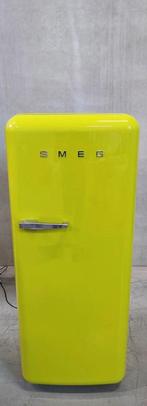 Réfrigérateur SMEG vert citron avec congélateur, Electroménager, Réfrigérateurs & Frigos, Comme neuf, Enlèvement ou Envoi