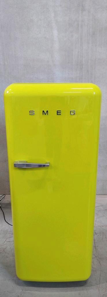 Koelkast met vriesvak SMEG Lime Groen, Electroménager, Réfrigérateurs & Frigos, Comme neuf, Enlèvement ou Envoi