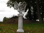 Statue d'aigle sur socle - 127 cm - Pierre, Enlèvement ou Envoi, Pierre, Animal