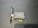 Hcx go 2.5 Gigabit PCIe netwerkkaart, Computers en Software, Netwerkkaarten, Ophalen, Gebruikt, Intern, Hcx