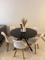6 scandinavische eetkamerstoelen/Zonder tafel!, Huis en Inrichting, Tafels | Eettafels, Ophalen, Zo goed als nieuw