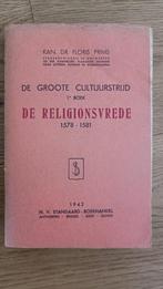 Floris Prims De Groote cultuurstrijd Deel1 Antwerpen, Enlèvement, Utilisé, 20e siècle ou après