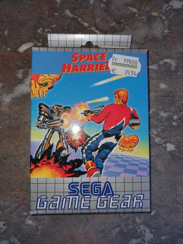 Sega gamegear space harrier, Enlèvement