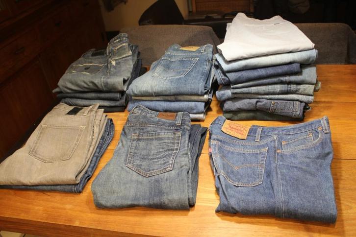 Jeans herenbroeken, Vêtements | Hommes, Jeans, Comme neuf, W32 (confection 46) ou plus petit, Enlèvement ou Envoi