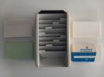 Boîte à fiches A7 +  Couvercle + Intercalaires alphabétiques, Enlèvement, Utilisé