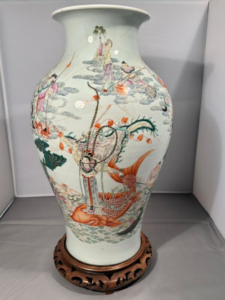 126, Antiek en Kunst, Antiek | Vazen, Ophalen of Verzenden