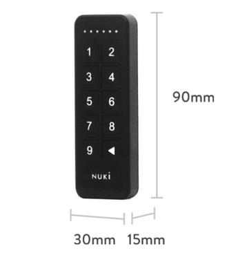 Nuki Keypad - draadloos toetsenbord voor deuropeners beschikbaar voor biedingen