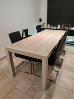 Tafel, Huis en Inrichting, Tafels | Eettafels, Ophalen, Gebruikt, 200 cm of meer, 50 tot 100 cm