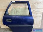 OPEL VECTRA B station Blauw Rechts achter deur portier 1996-, Auto-onderdelen, Gebruikt, Achter, Opel, Deur