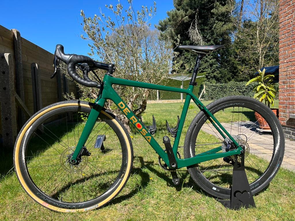 Gravelfiets De Rosa, 28 inch, Gebruikt, Carbon, 10 tot 15 versnellingen