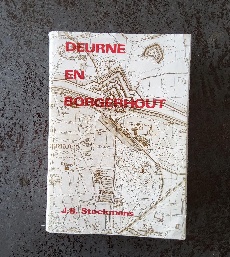 Boek Deurne en Borgerhout deel 1+2+3 door J.B. Stockmans, Boeken, Ophalen of Verzenden, 20e eeuw of later, Gelezen, J.B. Stockmans