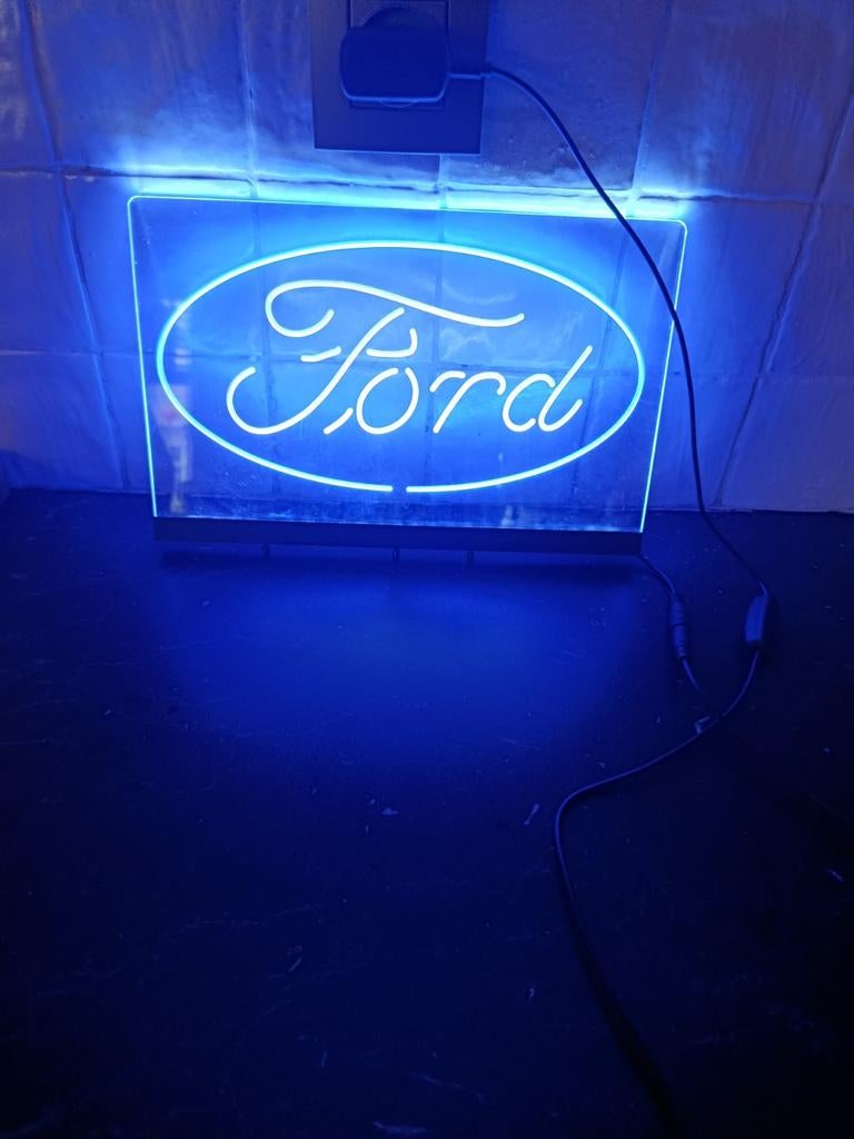 Lichtreclame ford, Collections, Marques & Objets publicitaires, Enlèvement