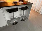 Tabouret de bar (2x), Maison & Meubles, Tabourets de bar, 2 tabourets, Enlèvement, Utilisé, Cuir