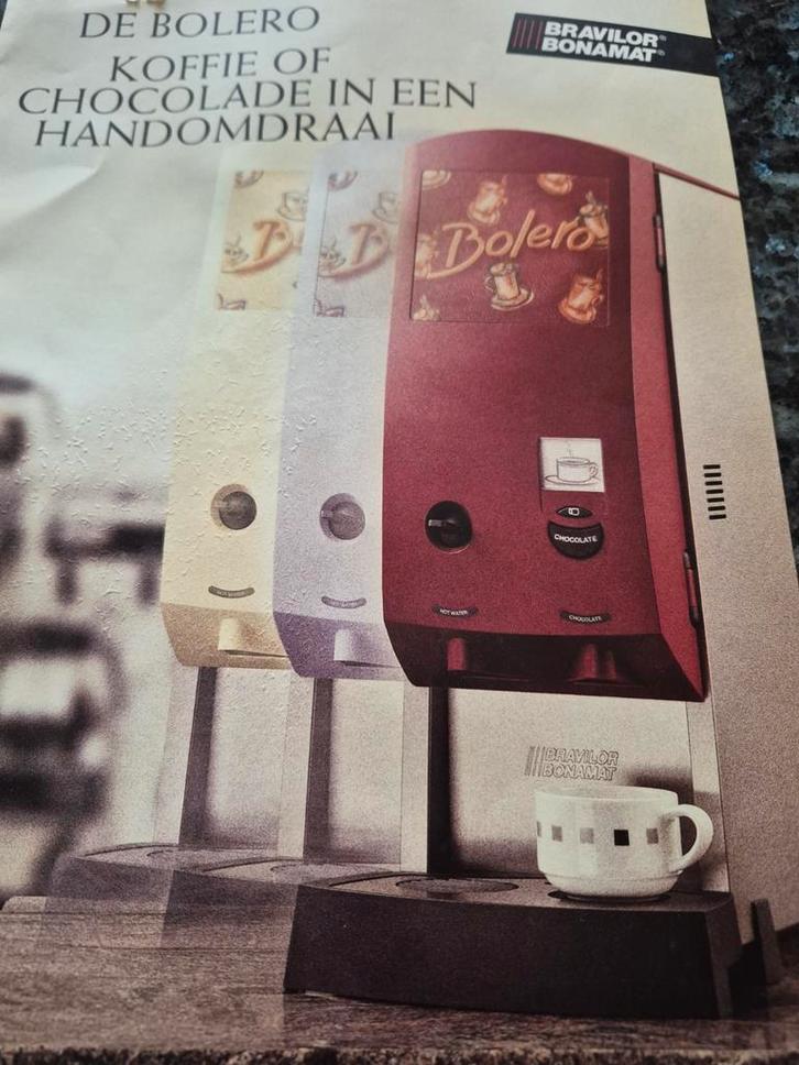 Koffiemachine Bolero, Elektronische apparatuur, Koffiemachine-accessoires, Ophalen