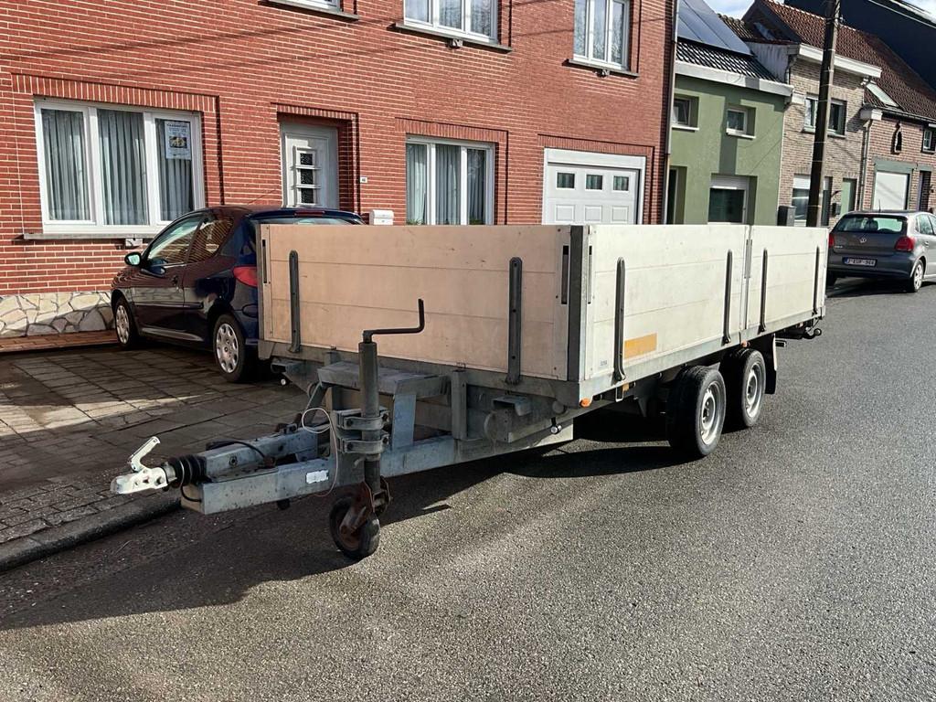 Edma E2/1750 Aanhangwagen, Gebruikt