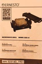 Ernesto Microwave grill, Ophalen