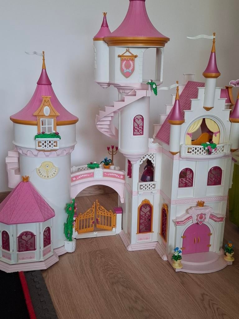 Playmobil prissenkasteel, Ophalen